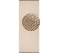THE RUGS Loop Runner Rug Non Slip Polypropylene Easy Care Low Pile in Beige | Size: 67 cm x 300 cm THE RUGS Beige 67 cm x 300 cm