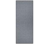 Loop Runner Grey Rug - Non-Slip & Easy-Care - 67X150 cm