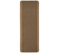 THE RUGS - Machine Washable Area Rugs & Runners for Living room, bedroom kitchen hallways Bordered Design|Beige 100x67 cm