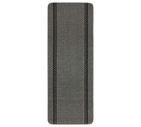 THE RUGS - Machine Washable Area Rugs & Runners for Living room, bedroom kitchen hallways Bordered Design|Charcoal 100x67 cm