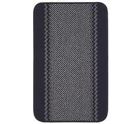 THE RUGS - Machine Washable Area Rugs & Runners for Living room, bedroom kitchen hallways Bordered Design|Black 100x67 cm