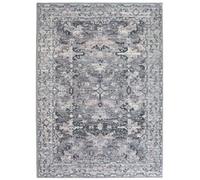 The Rugs Maestro Collection Vintage Design Rug In Grey & Pink 3118 Gb22