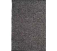 The Rugs Magic Plain Outdoor Indoor Rug Dark Grey Weatherproof Jet Washable Dark Grey 120cm x 170cm