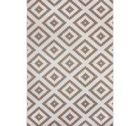 The Rugs Malta Reversible Indoor Outdoor Rug Flatweave Polypropylene In Beige Beige 200cm x 290cm
