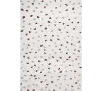 The Rugs Moodi Shaggy Grey/purple Plumetis Rug Runner Dots Thick High Pile For Living Rooms, Bedrooms, Hallways, Kitchens