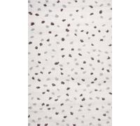 The Rugs Moodi Spot Design Shaggy Soft High Pile Living Room Rug And Runner In Purple Purple