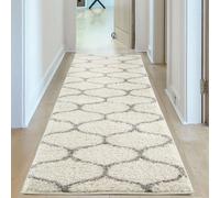 The Rugs Myshaggy Collection Rugs Trellis Design In Ivory 384 Ig