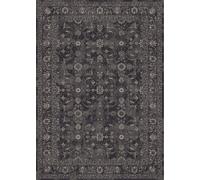 THE RUGS Nuza Vintage Washable Rug - Ultra Soft Polyamide Non Slip Design in Black | Size: 120 cm x 160 cm THE RUGS Black 120 cm x 160 cm