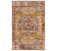 Orient Maderno Medallion Design Yellow Rug - 80X120 cm