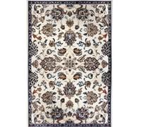 THE RUGS Orient Rug Caracci Vintage Floral Design Low Pile Area Rug in Cream | Size: 57 cm x 90 cm THE RUGS Cream 57 cm x 90 cm