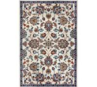 THE RUGS Orient Rug Caracci Vintage Floral Design Low Pile Area Rug in Cream | Size: 140 cm x 200 cm THE RUGS Cream 140 cm x 200 cm