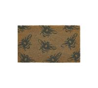 The Rugs Outdoor Printed Buzzy Bees Coir Mat - 60X90 cm