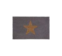 The Rugs Outdoor Printed Star Coir Mat - 60X90 cm