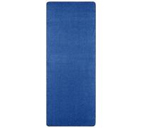THE RUGS Plain Design Rug - Durable Polypropylene, Soft Fleece Backing in Blue | Size: 133 cm diameter THE RUGS Blue 133 cm diameter