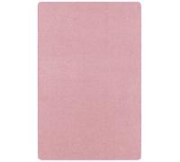 THE RUGS Plain Design Rug Polypropylene Durable with 0.85 cm Pile Height in Pink | Size: 133 cm diameter THE RUGS Pink 133 cm diameter