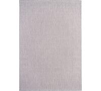 THE RUGS PLAIN GREY OUTDOOR & INDOOR RUG DURABLE WEATHER-PROOF WASHABLE | GARDEN PATIO GARAGE KITCHEN | SMALL, 80X150 CM
