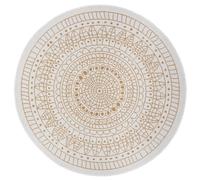 Porto Round Reversible Ochre Rug Indoor-Outdoor - Ø 200 cm