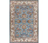 THE RUGS Reni Luxor Short Pile Rug Oriental Vintage Design 8mm Pile in Duck Egg Blue | Size: 57 cm x 90 cm THE RUGS Duck Egg Blue 57 cm x 90 cm