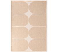 The Rugs Reversible Weatherproof Indoor Outdoor Rug Polypropylene Durable In Beige