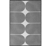 THE RUGS Reversible Weatherproof Indoor Outdoor Rug Polypropylene Durable in Black | Size: 120 cm x 170 cm THE RUGS Black 120 cm x 170 cm