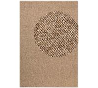 Rocco Flatweave Brown Rug - Natural Elegance - 240X340 cm