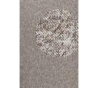The Rugs Rocco Flatweave Washable Plain Extra Large Living Room Rug And Runner In Taupe