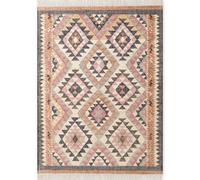 The Rugs Roya Afghan Kelim Runner Rug Handwoven Flatweave Jute Cotton In Multi