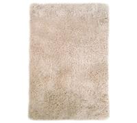 The Rugs Soft Washable Collection Plain Design Shaggy Rug In Beige Sa-02