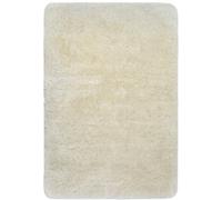 The Rugs Soft Washable Collection Plain Design Shaggy Rug In Ivory Sa-01