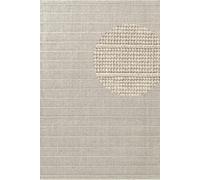 The Rugs Ted Baker Camden Wool Parker Rug Handwoven Striped Living Room In Natural White
