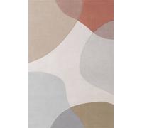 THE RUGS Ted Baker Hackney Wool Rug Clarissa Handwoven Abstract Living Room Rug in Blue | Size: 120 cm x 170 cm THE RUGS Blue 120 cm x 170 cm