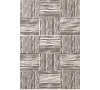 Ted Baker Nightingale Reversible Checkered Rug Indoor Outdoor in Black | Size: 120cm x 170cm