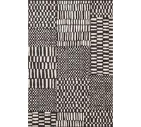 The Rugs Ted Baker Reversible Indoor Outdoor Barkham Rug Abstract In Black