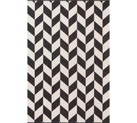 The Rugs Ted Baker Terrick Reversible Indoor Outdoor Rug Chevron Design In Black Black