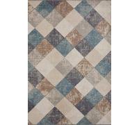 Terrain Designer Shortpile Rug Bakke - Geometric Design - 200X280 cm