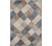 THE RUGS Terrain Designer Shortpile Rug Bakke Geometric Design Durable in Beige | Size: 160 cm x 235 cm THE RUGS Beige 160 cm x 235 cm