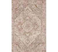 THE RUGS Terrain Designer Shortpile Rug Durable Medallion Polypropylene Rug in Brown | Size: 160 cm x 235 cm THE RUGS Brown 160 cm x 235 cm