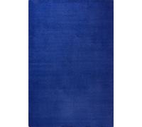The Rugs Uni Colours Modern Plain Rug Short Pile Polypropylene Area Rug In Blue Blue