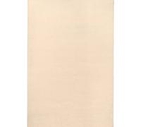The Rugs Uni Colours Modern Plain Rug Short Pile Polypropylene Area Rug In Cream Cream 200cm x 280cm