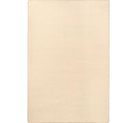 Modern Plain Cream Rug - Soft Short Pile - 133X195 cm