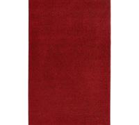 Modern Plain Velour Red Rug - 200X300 cm