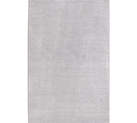 Modern Plain Velour White Rug - 80X150 cm