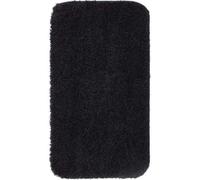 Buddy Shaggy Bath Mat Black