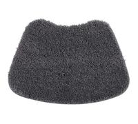 The Rugs Versatile Bathroom Dark Grey Mats - 50X80 cm Curve