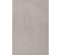 The Rugs Vikosa Arcura Wool Rug Abstract Living Room In Light Grey Light Grey