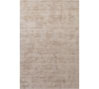 The Rugs Vikosa Jane Viscose Soft Plain Rug Living Room In Beige