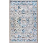 The Rugs Villeroy & Boch 1767 Indoor Outdoor Rug - Flat Woven Durable Polyester In Blue Blue 120cm x 180cm