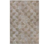 The Rugs Villeroy & Boch 1836 Indoor Outdoor Rug - Polypropylene, Geometric In Brown Brown 155cm x 230cm