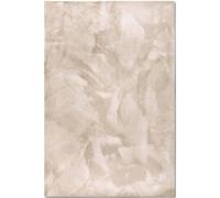 THE RUGS Villeroy & Boch 1899 High Pile Rug Leon - Soft Modern Abstract Design in Beige | Size: 160 cm diameter THE RUGS Beige 160 cm diameter