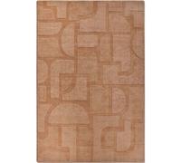 THE RUGS Villeroy & Boch 1906 Wool Rug Alexis - Soft Handwoven Geometric Design in Brown | Size: 120 cm x 170 cm THE RUGS Brown 120 cm x 170 cm